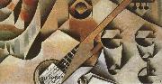 Juan Gris Banjor and cup oil painting picture wholesale
